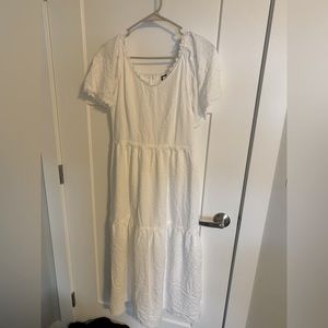 White dress from SHEIN. Size M
